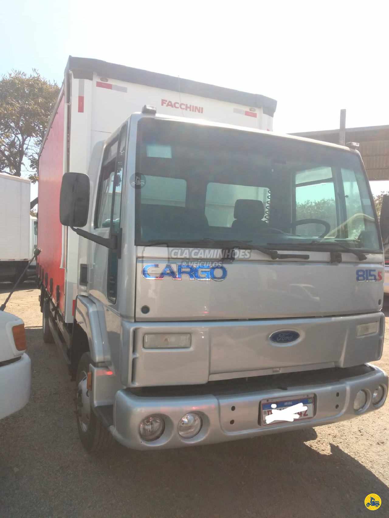 CAMINHAO FORD CARGO 815 Baú Sider 3/4 4x2 CLA Caminhões e Veículos JUNDIAI SÃO PAULO SP